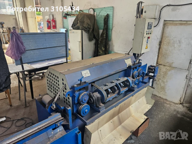 Машина за изправяне на арматура от кангал от ф 6,5 до N10, снимка 5 - Други машини и части - 51244710