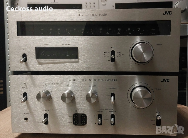 Сет усилвател и тунер JVC, снимка 3 - Ресийвъри, усилватели, смесителни пултове - 53916592