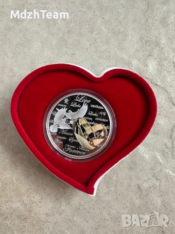 Сребърна монета от 2 долара Кралица Елизабет II, снимка 3 - Нумизматика и бонистика - 53936263