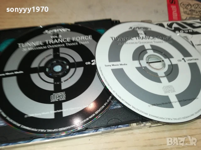TUNNEL TRANCE FORCE X2CD 1008251228, снимка 2 - CD дискове - 51315671
