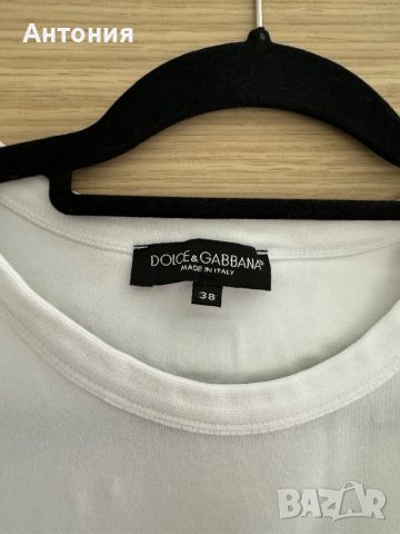 Dolce & Gabbana тениска 38 , снимка 2 - Тениски - 45711476