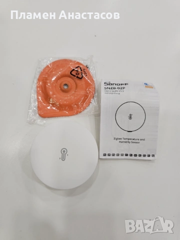SONOFF Zigbee Temperature & Humidity Sensor – смарт сензор за температура и влажност, снимка 7 - Друга електроника - 53846228