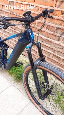 Електрически карбонов велосипед E bike CUBE STEREO 140 SLX, BOSCH CX, 750 Wh 2024 - L, снимка 6 - Велосипеди - 42655022