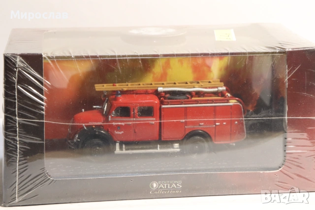 1/72?? ATLAS MAGIRUS ПОЖАРНА КАМИОН КОЛИЧКА МОДЕЛ