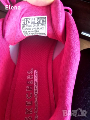 Skechers - Спортни обувки Uno - Night Shades, Фуксия, 39, снимка 4 - Маратонки - 53428129