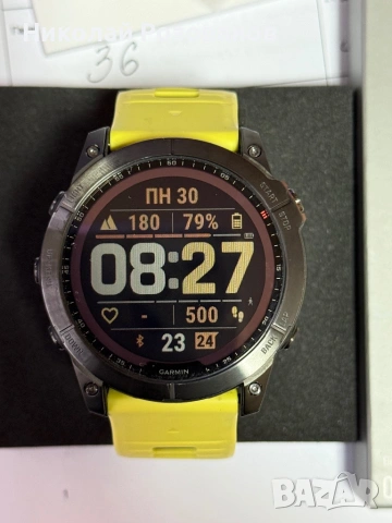 CARMIN FENIX 7X Solar , снимка 7 - Смарт часовници - 54021970