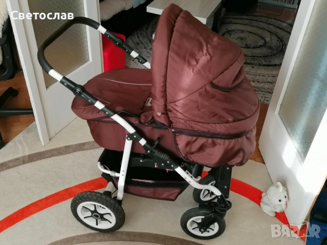 Бебешка детска количка Bellami, снимка 6 - Детски колички - 51659083