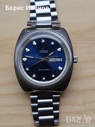 Omega Seamaster ST 166.0064 Blue Dial, снимка 3 - Мъжки - 48219114