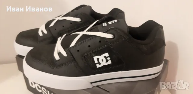 Кецове DC Shoes Pure - Black Destroy Wash, Чисто Нови, 44 номер, снимка 1 - Кецове - 48068418