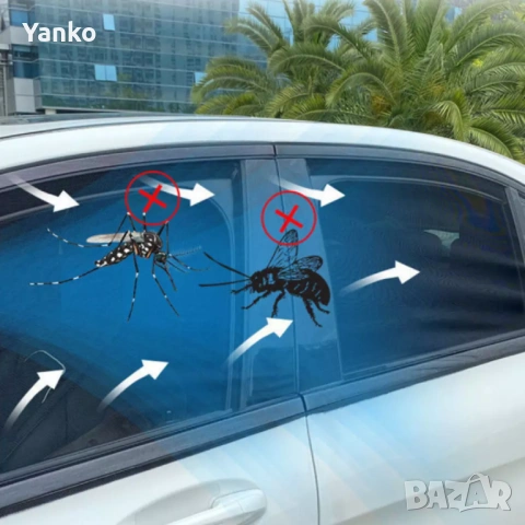 Сенници за странични, задни стъкла на автомобил - 2 броя универсални  - Издръжлива и висококачестве, снимка 4 - Части - 53969160