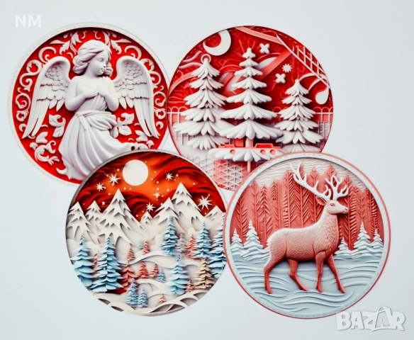 Коледни играчки за елха , снимка 9 - Други - 48187569