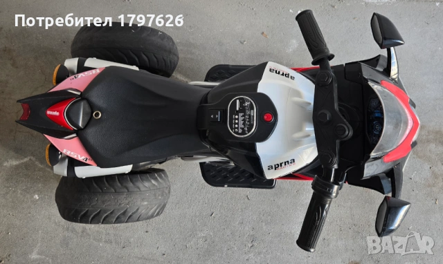 Акумулаторен мотор 12V меки гуми и кожена седалка, снимка 3 - Скутери и тротинетки - 53849941