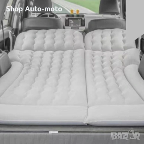 Надуваем матрак-легло за кола, С помпа, 174x130x14см, снимка 5 - Аксесоари и консумативи - 54237943