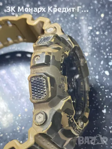 Часовник G-shock GA-100CM Camo, снимка 3 - Мъжки - 47098784