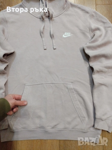 Nike fleece горнище мъжка оригинален , снимка 5 - Спортни дрехи, екипи - 52997205
