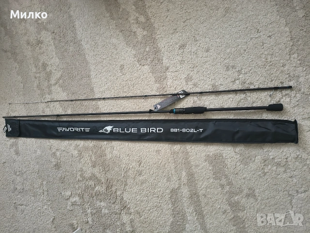 Спининг въдици Azura Olivia, Favorite blue bird, снимка 15 - Въдици - 53798497