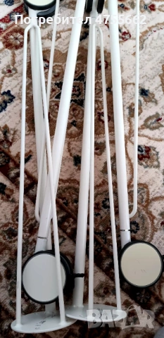 Крака за маса с колелца Ikea Krille, снимка 2 - Маси - 53716957