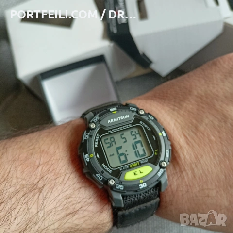 ARMITRON USA, чисто нов, супер подсветка и добра алтернатива на Casio, снимка 7 - Мъжки - 53614070