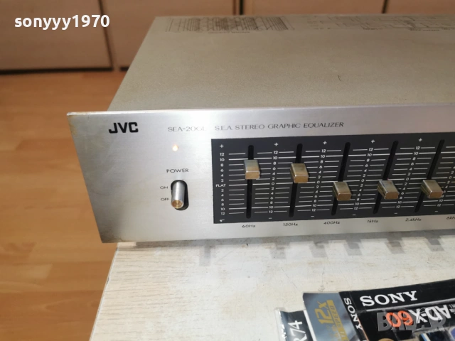 JVC SEA-20GL EQUALIZER-MADE IN JAPAN-ВНОС GERMANY 0703261947, снимка 4 - Ресийвъри, усилватели, смесителни пултове - 53749086