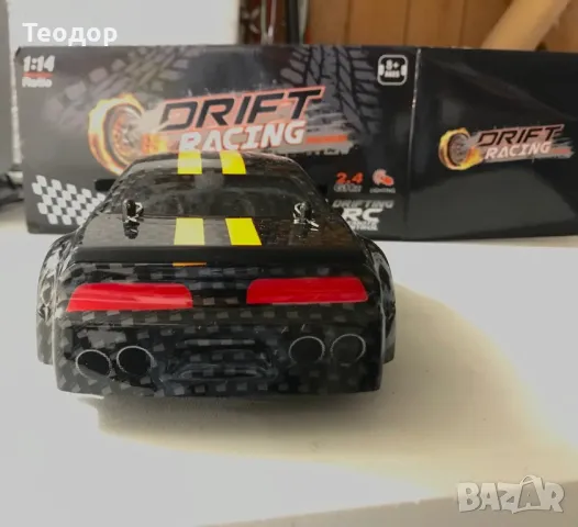 Rc дрифт количка 1:14 dodge, снимка 3 - Коли, камиони, мотори, писти - 47007808