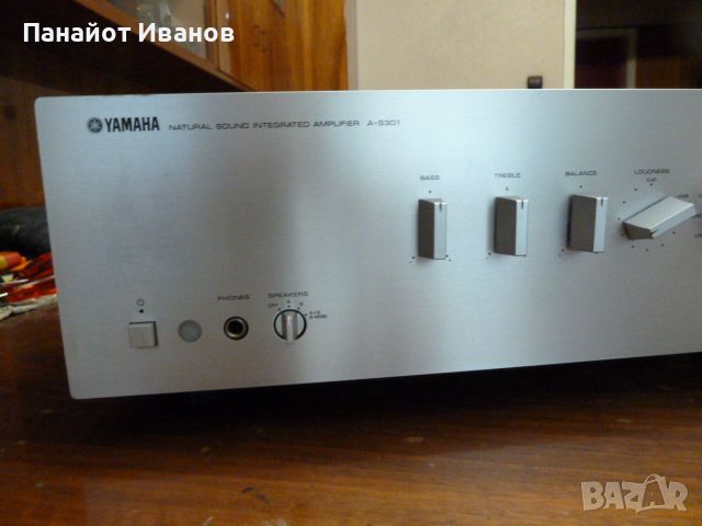 Усилвател Yamaha A-S301, снимка 3 - Ресийвъри, усилватели, смесителни пултове - 46628158