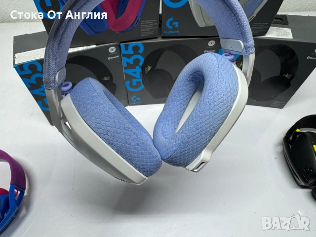 Слушалки Logitech G435 , снимка 6 - Слушалки за компютър - 53824304