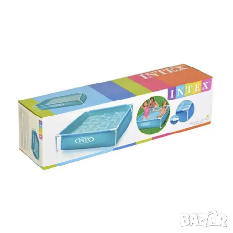 Детски басейн 122х122см / Бебешки басейн Intex, снимка 5 - Басейни и аксесоари - 50194445