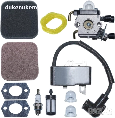 Карбуратор + Бобина комплект за Stihl FS75 / FS80 / FS85 – пълен ремонтен сет