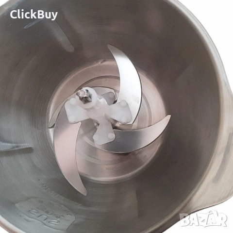 Многофункционален кухненски чопър Kitchen Expert 3L SUS 304 – бързо мели, реже и пюрира без усилие, снимка 3 - Чопъри и пасатори - 54153585