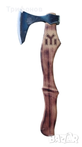 Брадва в прабългарски стил - ръчна изработка, снимка 3 - Други инструменти - 52927480