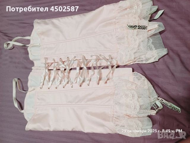 Розов корсет, снимка 18 - Корсети, бюстиета, топове - 52697120