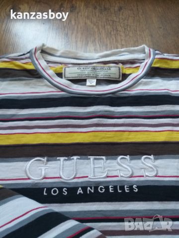 Guess - страхотна мъжка тениска КАТО НОВА M, снимка 1 - Тениски - 46541552