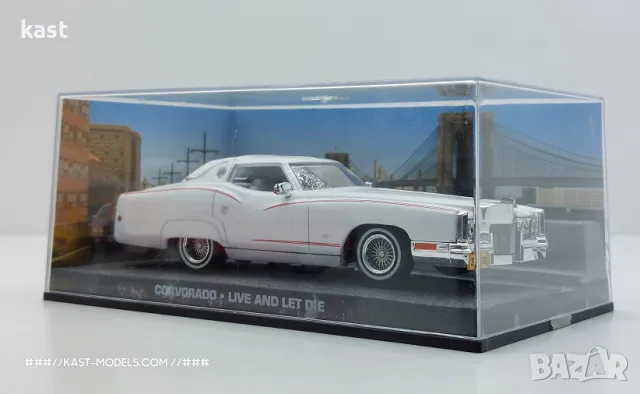 KAST-Models Умален модел на CORVORADO (Lincoln) "James Bond" Special-E 1/43, снимка 8 - Колекции - 47398919