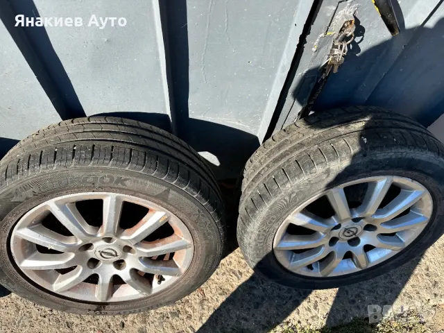 Джанти с гуми за OPEL R16 5x110, снимка 5 - Гуми и джанти - 47660876