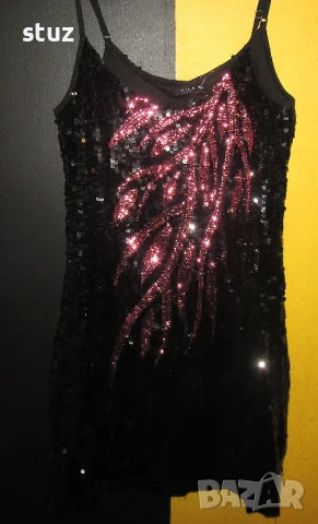 Ефирна Топ рокля, черна