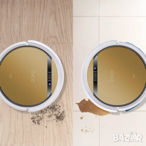 Прахосмукачка робот ZACO iLife V5x, Плюс МОП, Систематично почистване с навигация, WiFi, снимка 4 - Прахосмукачки - 53581847