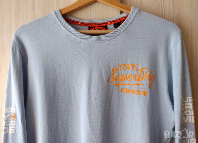 Superdry - мъжка блуза M, снимка 2 - Блузи - 53848254