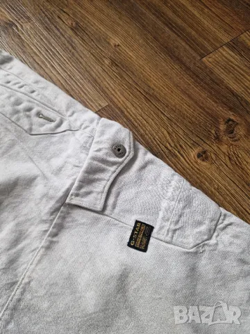Страхотни мъжки дънкови панталони G STAR RAW размер 34, снимка 5 - Къси панталони - 50418748