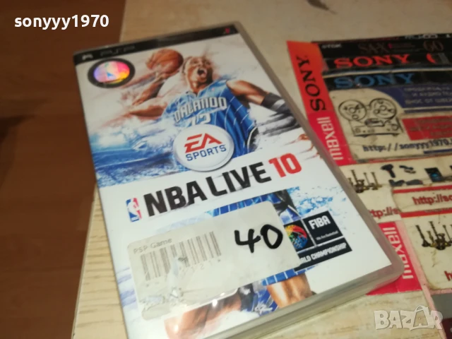 SONY PSP NBA LIVE 10 GAME-ВНОС GERMANY 2707251237, снимка 10 - Игри за PlayStation - 51156348