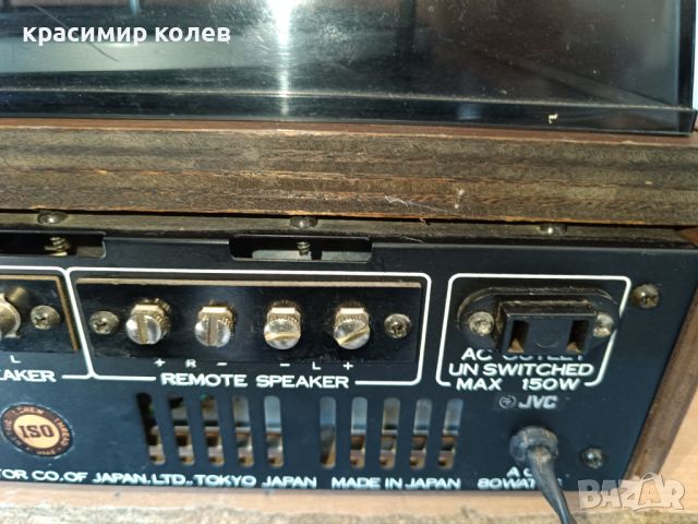 ресивър с грамофон "JVC NIVICO 4400 U", снимка 12 - Ресийвъри, усилватели, смесителни пултове - 45399929
