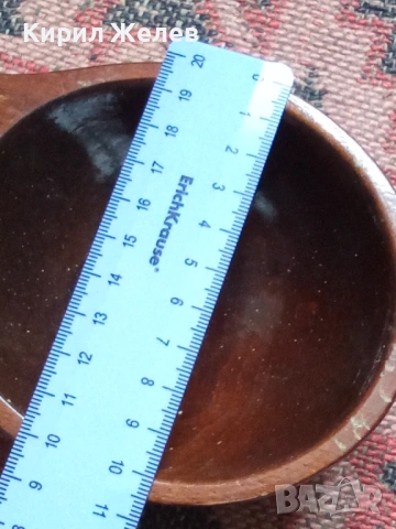 Дървена купичка 51083, снимка 6 - Антикварни и старинни предмети - 53390836