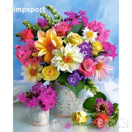 Диамантен пъзел мозайка с размери 40х30 см. 27010954