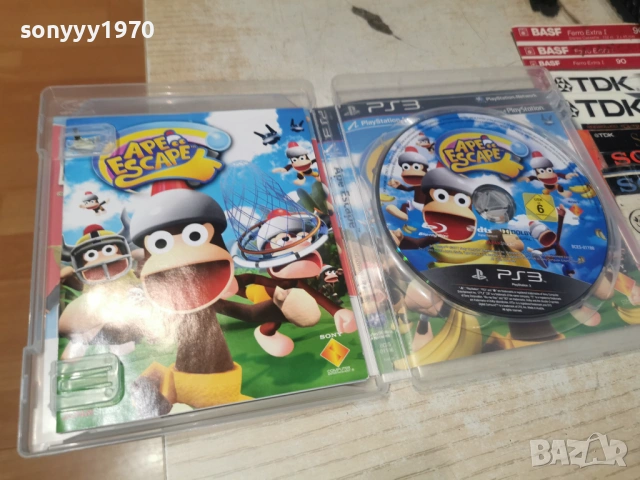 SONY PS3 GAME APE ESCAPE 1904260947H1E3R, снимка 4 - Игри за PlayStation - 54242269