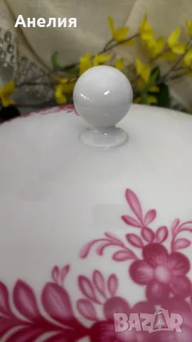 Seltmann Weidenen Bavaria цикламени цветя , снимка 5 - Чинии - 49816767