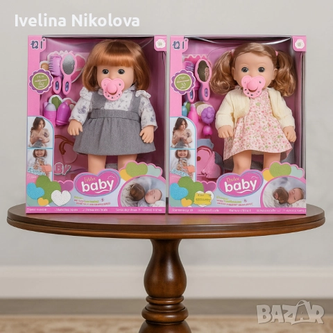 Кукла – говореща и пееща на български, 36 см с аксесоари, снимка 5 - Кукли - 52534292