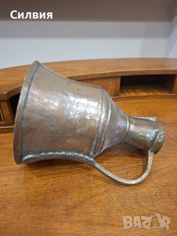 Антикварна медна кана, снимка 9 - Антикварни и старинни предмети - 53893024