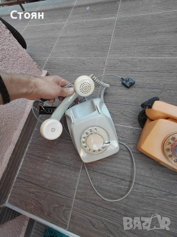 стари телефони с шайба , снимка 3 - Стационарни телефони и факсове - 53848676