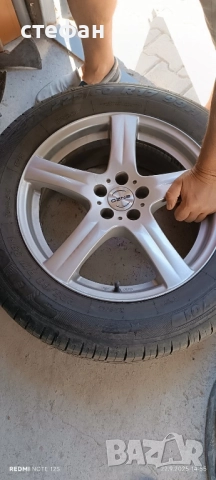 гуми с джанти субару 225 60 17 дот 24, снимка 5 - Гуми и джанти - 51795484