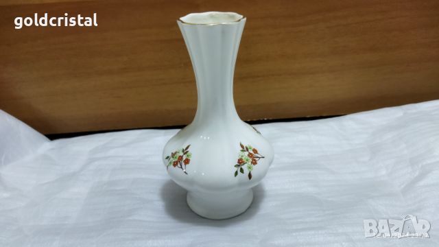 Стар български костен порцелан ваза, снимка 1 - Антикварни и старинни предмети - 46233799