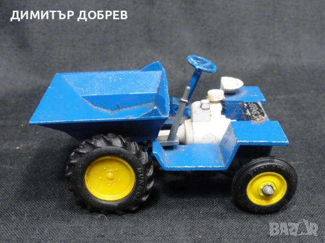 1/32 СТАРА РЕТРО МЕТАЛНА КОЛИЧКА САМОСВАЛ C.W.T. DUMPER BRITAINS LTD, снимка 2 - Колекции - 52361202